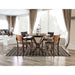 Marina 5 PC Dining Table Set Walnut - Inland Furniture (San Bernardino, CA)