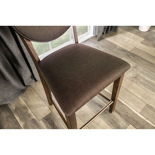 Marina 5 PC Dining Table Set Walnut - Inland Furniture (San Bernardino, CA)