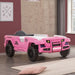 Randlar Bed Pink, Green, & Black - Inland Furniture (San Bernardino, CA)