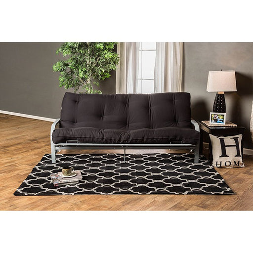 KNOX Black 8" Black Futon Mattress - Inland Furniture (San Bernardino, CA)