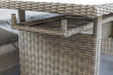 Malia Patio Dining Table - Inland Furniture (San Bernardino, CA)