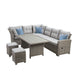 Malia Patio Dining Table - Inland Furniture (San Bernardino, CA)