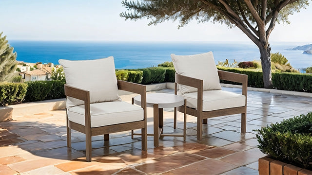 Lotus 3-PC Patio Set - Inland Furniture (San Bernardino, CA)