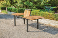 Mackay Patio Dining Table - Inland Furniture (San Bernardino, CA)