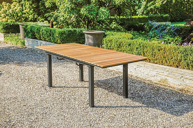 Mackay Patio Dining Table - Inland Furniture (San Bernardino, CA)