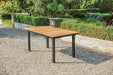 Mackay Patio Dining Table - Inland Furniture (San Bernardino, CA)