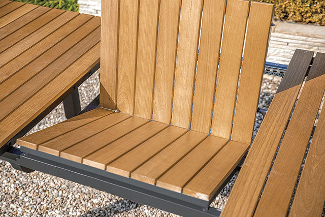Mackay Patio Dining Table - Inland Furniture (San Bernardino, CA)