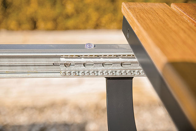 Mackay Patio Dining Table - Inland Furniture (San Bernardino, CA)