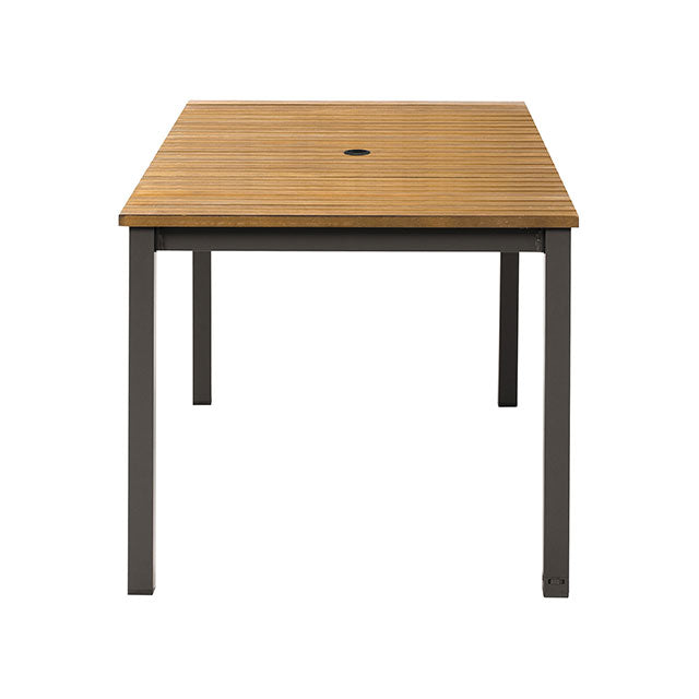 Mackay Patio Dining Table - Inland Furniture (San Bernardino, CA)