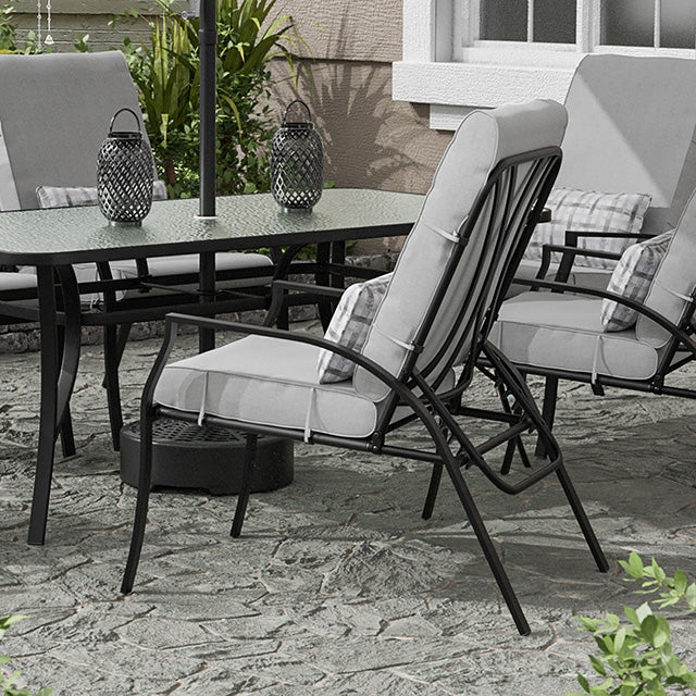 Palma Adjustable Chairs (6/CTN) - Inland Furniture (San Bernardino, CA)