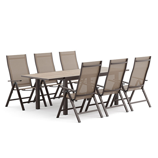 Monza Dining Table - Inland Furniture (San Bernardino, CA)