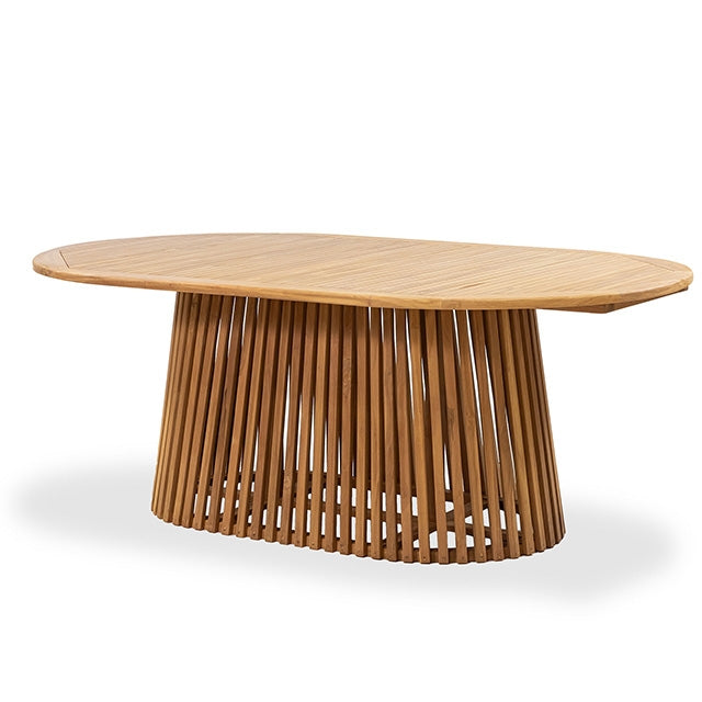 Lovina Oval Dining Table - Inland Furniture (San Bernardino, CA)