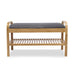 Skipper Shoe Storage Bench - Inland Furniture (San Bernardino, CA)