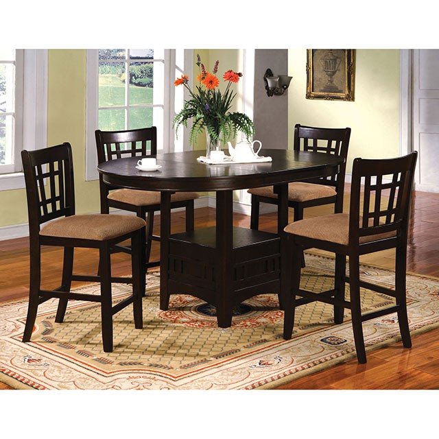 Metropolis Oval Counter Ht. Table - Inland Furniture (San Bernardino, CA)