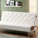 Farel Futon Sofa Red & White - Inland Furniture (San Bernardino, CA)