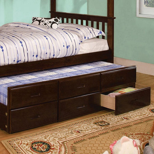 University Twin Trundle w/ 3 Drawers - Inland Furniture (San Bernardino, CA)