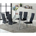 Kalawao Black Side Chair (2/CTN) - Inland Furniture (San Bernardino, CA)