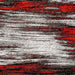 Sivas Area Rug Black and Red - Inland Furniture (San Bernardino, CA)