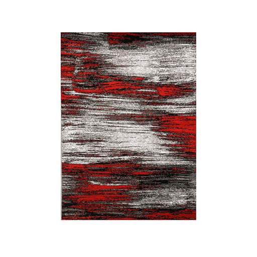 Sivas Area Rug Black and Red - Inland Furniture (San Bernardino, CA)