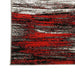 Sivas Area Rug Black and Red - Inland Furniture (San Bernardino, CA)