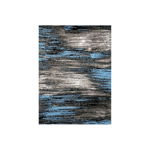 Sivas Area Rug Black and Blue - Inland Furniture (San Bernardino, CA)