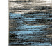 Sivas Area Rug Black and Blue - Inland Furniture (San Bernardino, CA)