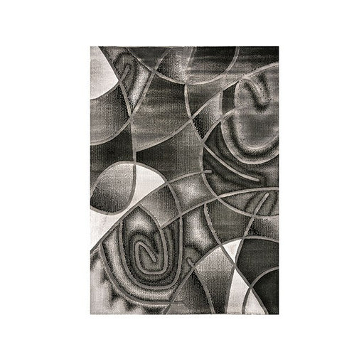 Sivas Area Rug Black & White - Inland Furniture (San Bernardino, CA)