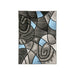 Sivas Area Rug Black & Blue - Inland Furniture (San Bernardino, CA)