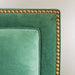 VERDANTE Emerald Green/Gold Sofa - Inland Furniture (San Bernardino, CA)