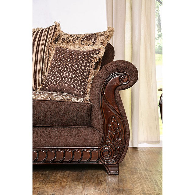 Tabitha Sofa Brown - Inland Furniture (San Bernardino, CA)