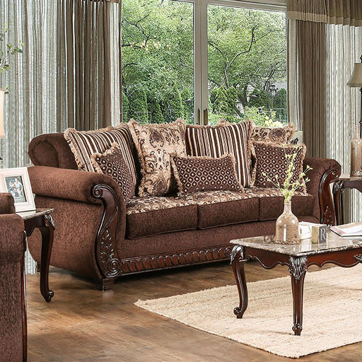 Tabitha Sofa Brown - Inland Furniture (San Bernardino, CA)