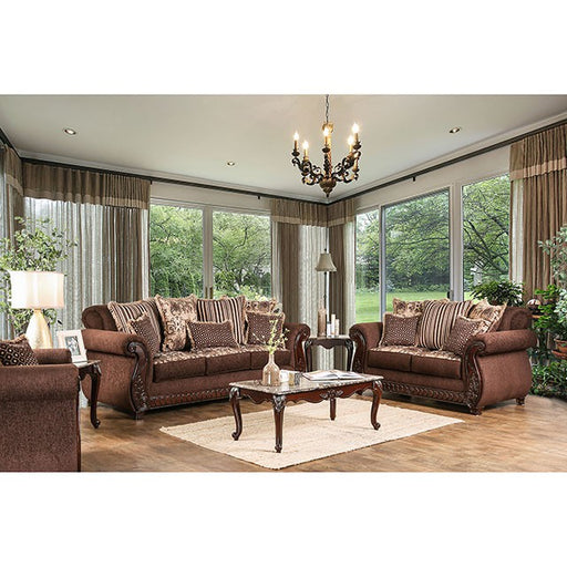 Tabitha Sofa Brown - Inland Furniture (San Bernardino, CA)