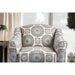 Misty Ivory/Pattern Floral Chair - Inland Furniture (San Bernardino, CA)