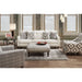 PARKER Ivory/Gray/Pattern Chair, Diamond Pattern - Inland Furniture (San Bernardino, CA)
