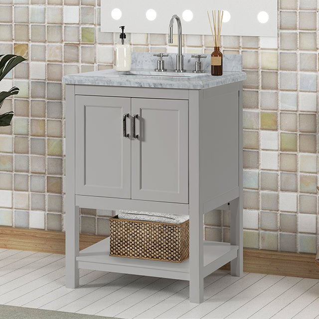 Reston Vanity with Top/ Sink - Inland Furniture (San Bernardino, CA)