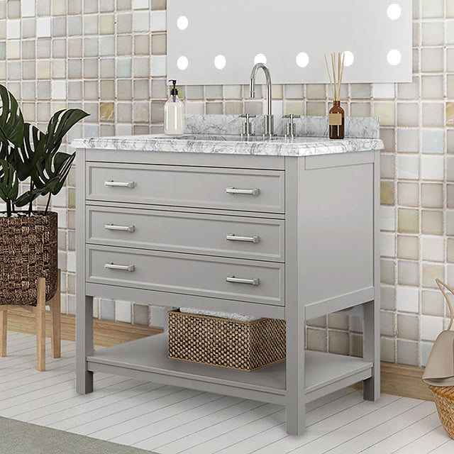 Reston Vanity with Top/ Sink - Inland Furniture (San Bernardino, CA)