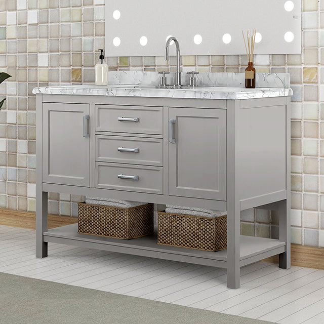 Reston Vanity with Top/ Sink - Inland Furniture (San Bernardino, CA)
