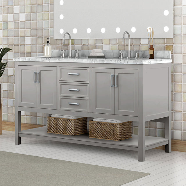 Reston Vanity with Top/ Sink - Inland Furniture (San Bernardino, CA)