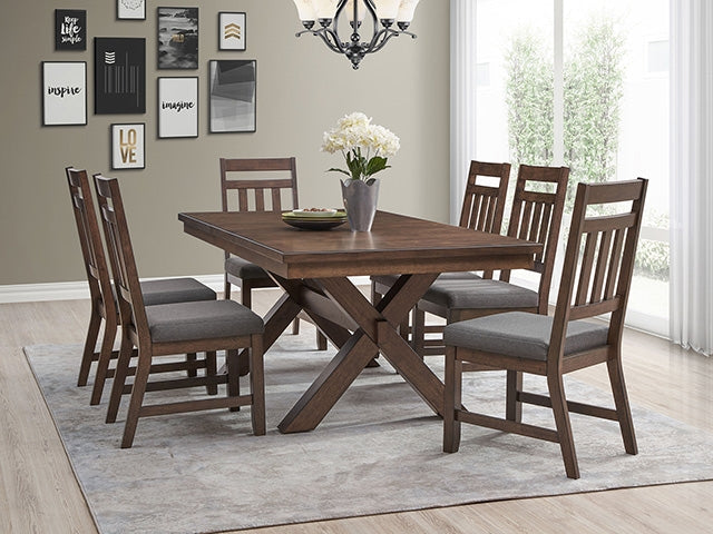 Pottsville 7 Pc. Dining Set - Inland Furniture (San Bernardino, CA)