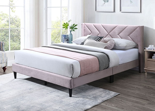 Cherry Queen Bed - Inland Furniture (San Bernardino, CA)